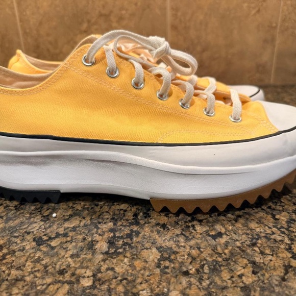 New w/o Box - Size 13 Men or 14.5 Women - Converse Run Star Hike Low Yellow SOLD - Picture 2 of 5